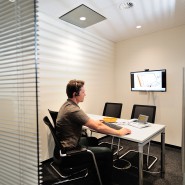 conference room, meetings, video conferences